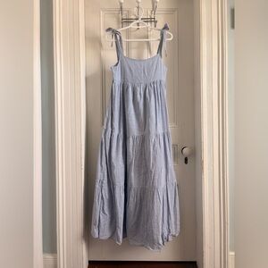 NWT Zara Blue Maxi dress